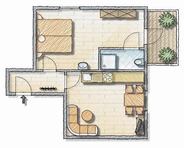 Seevilla Wietjes Whg 3 *